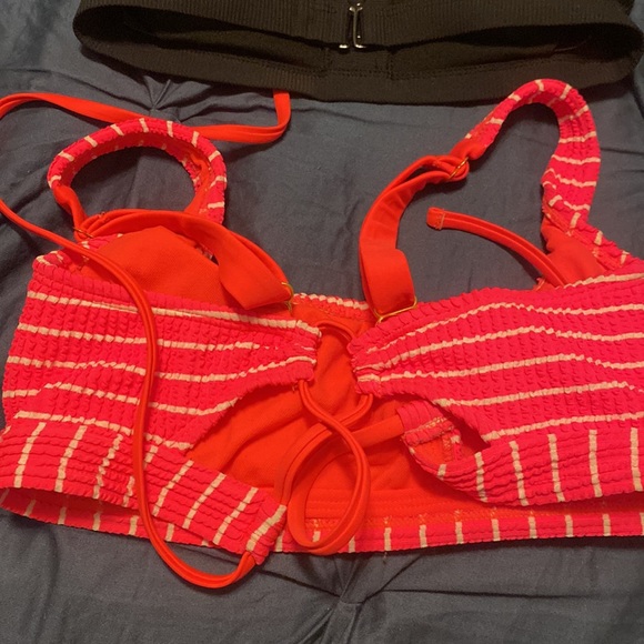 Huge Swimsuit Bikini Top lot sz XS S teen young adult small black pink - Picture 8 of 11